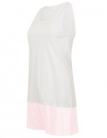 White, Pink, White Stripe